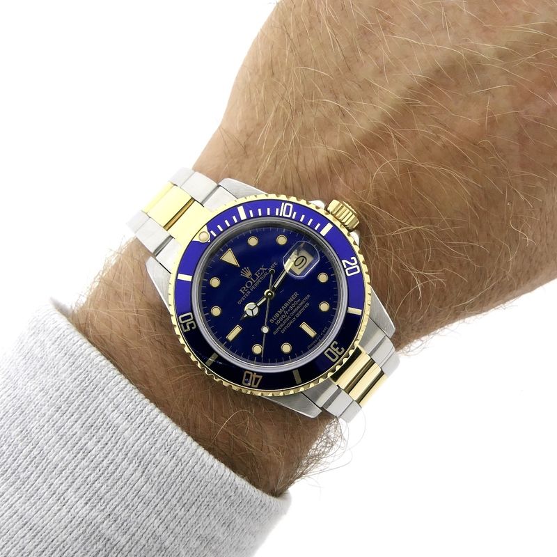 Image 15 of Rolex Submariner 16803; Vintage men's diving watch