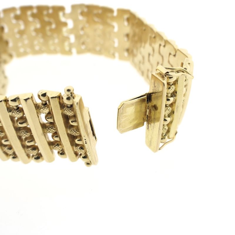 Image 3 of Gold link bracelet