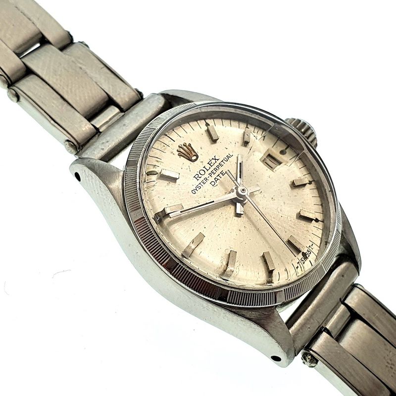 Image 7 of Rolex Oyster Perpetual Date; Vintage ladies watch | '68 Full set