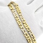 Image 9 of Two-tone gold navy link bracelet