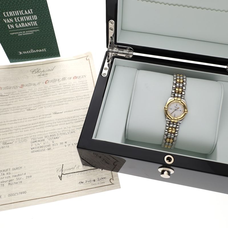 Image 4 of Chopard Geneva 'GSTAAD' 32/8116; Vintage gold/steel women's watch