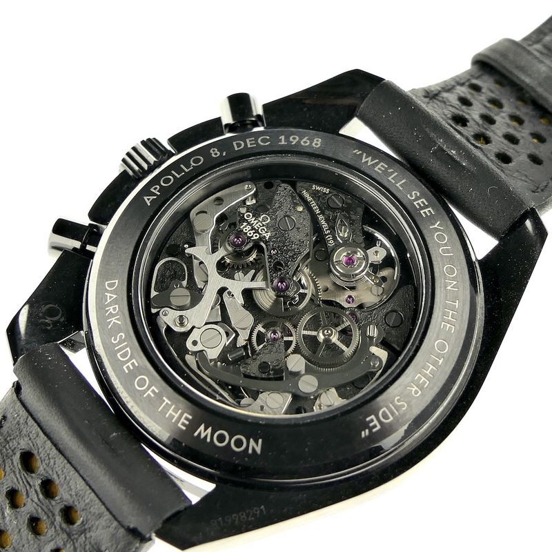 Image 6 of Omega Speedmaster Dark Side of the Moon 'Apollo 8'; Chronograph men's watch