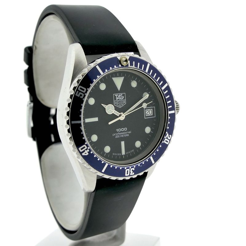 Image 3 of TAG Heuer Professional 1000 Quartz 980.013B; Vintage men's watch