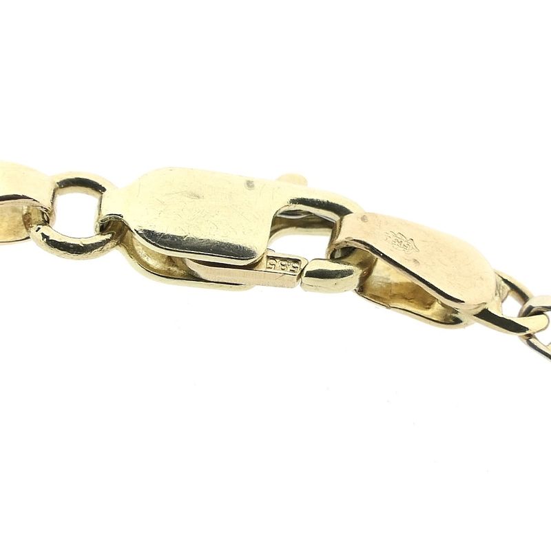 Image 4 of Two-tone gold fantasy link bracelet