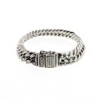 Image 1 of Silver BUDDHA TO BUDDHA bracelet; Chain XS | 18.5 cm