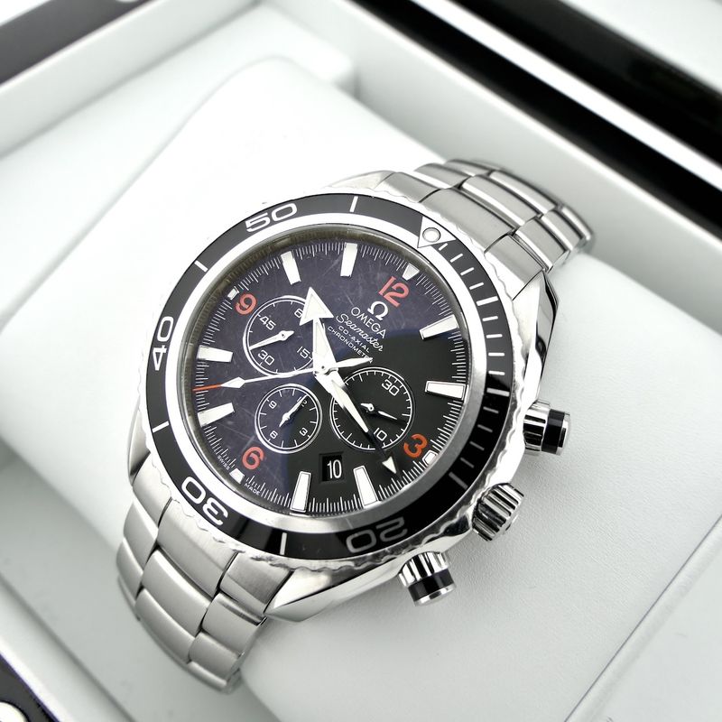 Image 12 of Omega Seamaster Planet Ocean Chronograph 2210.50.00; Automatic men's watch