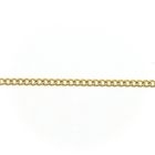 Image 7 of Gold gourmet link chain | 46 cm