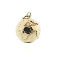 Golden globe pendant