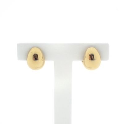 Gold wide earrings | Ø 14.5 mm Image 1 of Gold wide earrings | Ø 14.5 mm