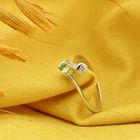 Image 2 of White gold ring with zirconia