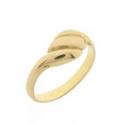 Image 1 of Gold ring with a domed design
