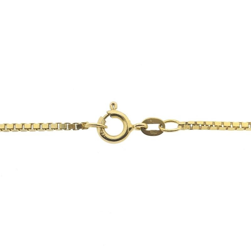 Image 3 of Golden Venetian link chain; 60.5 cm