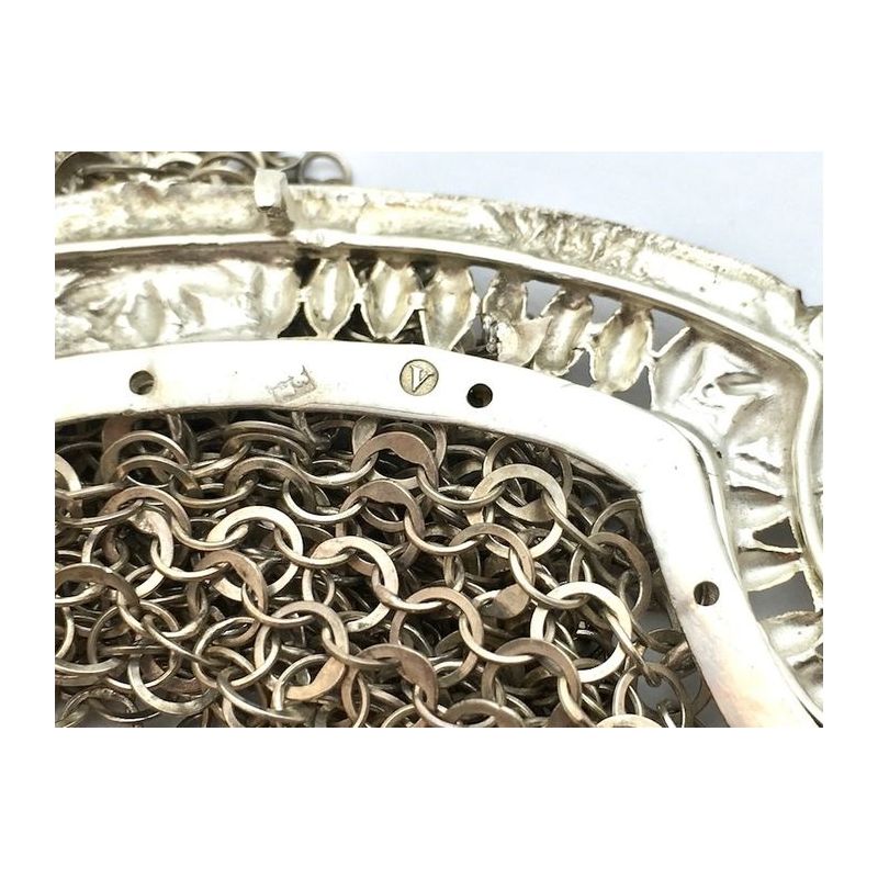 Image 5 of 19th century silver purse/wallet