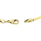 Image 6 of Two-tone gold bar link bracelet | 19 cm