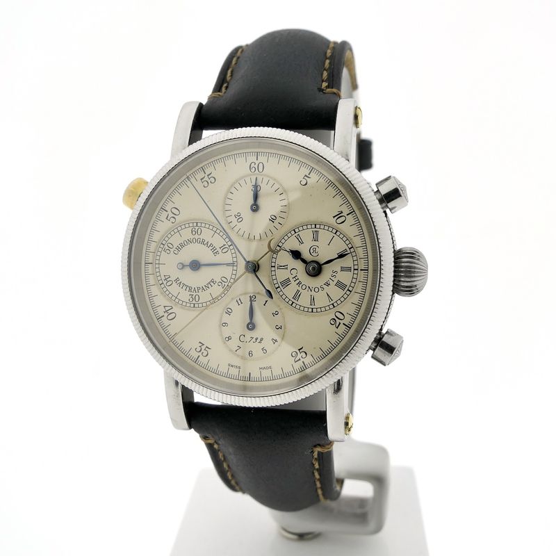 Image 5 of Chronoswiss Rattrapante Chronograph CH7323; Automatic men's watch with double chronograph