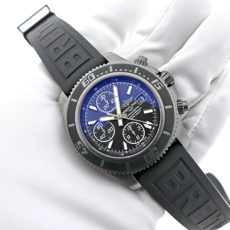 Image 5 of Breitling SuperOcean II Blacksteel Limited Edition M13341; Automatic men's diving watch
