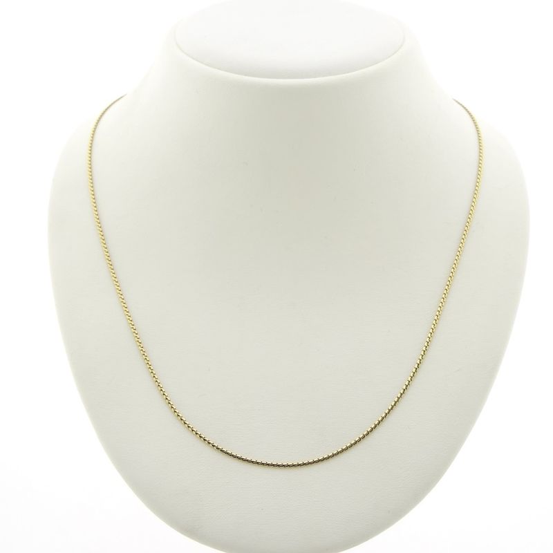 Image 6 of 18K Gold S-link Chain | 55cm