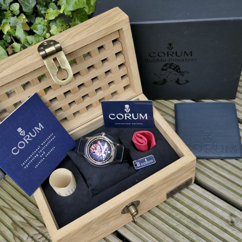 Image 4 of Corum Bubble 'Privateer' Limited Edition 08215020/F701; Automatic men's watch