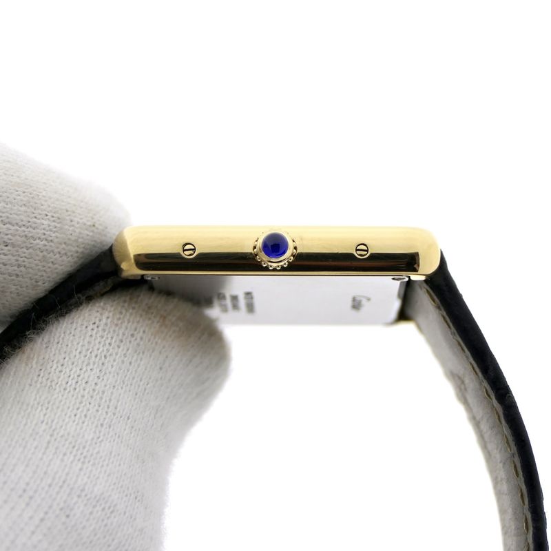 Image 14 of Cartier Tank Solo 'Large'; 18k gold watch