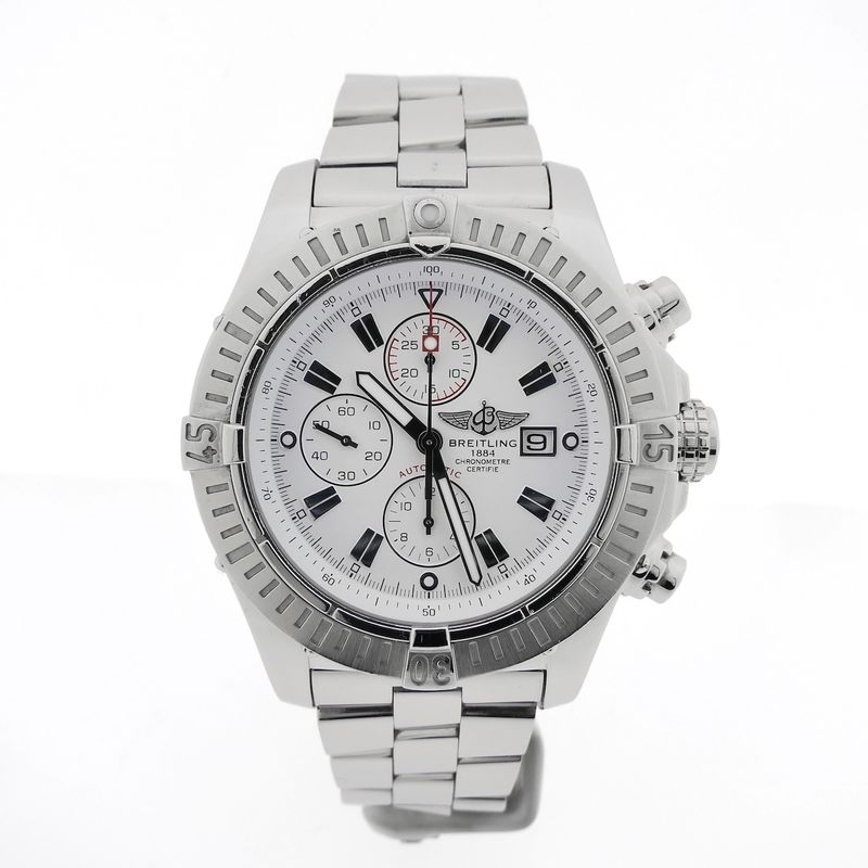 Image 15 of Breitling Super Avenger A13370; Chronograph men's watch