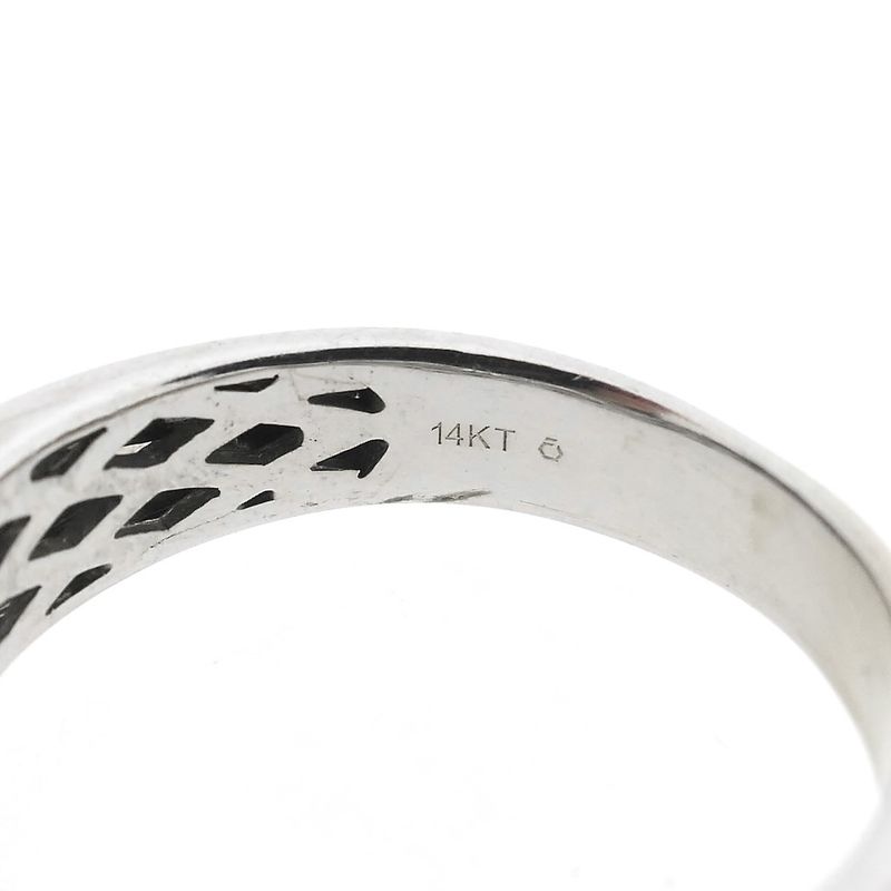 Image 5 of White gold ring with diamond | 0.63 ct.