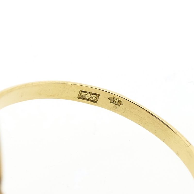 Image 6 of Gold ring with amethyst | Vintage