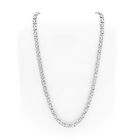 Image 1 of Silver Robust Flat King Link Chain