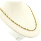 Image 4 of Gold gourmet link chain | 47.5 cm