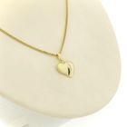 Image 11 of Gold heart pendant with diamond | 0.005 ct.