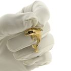 Image 10 of 18 carat gold dolphin pendant