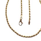 Image 7 of Gold twisted link chain | 46 cm