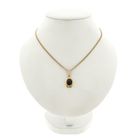 Image 3 of Vintage gold pendant with garnet