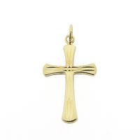 Gold pendant of a cross