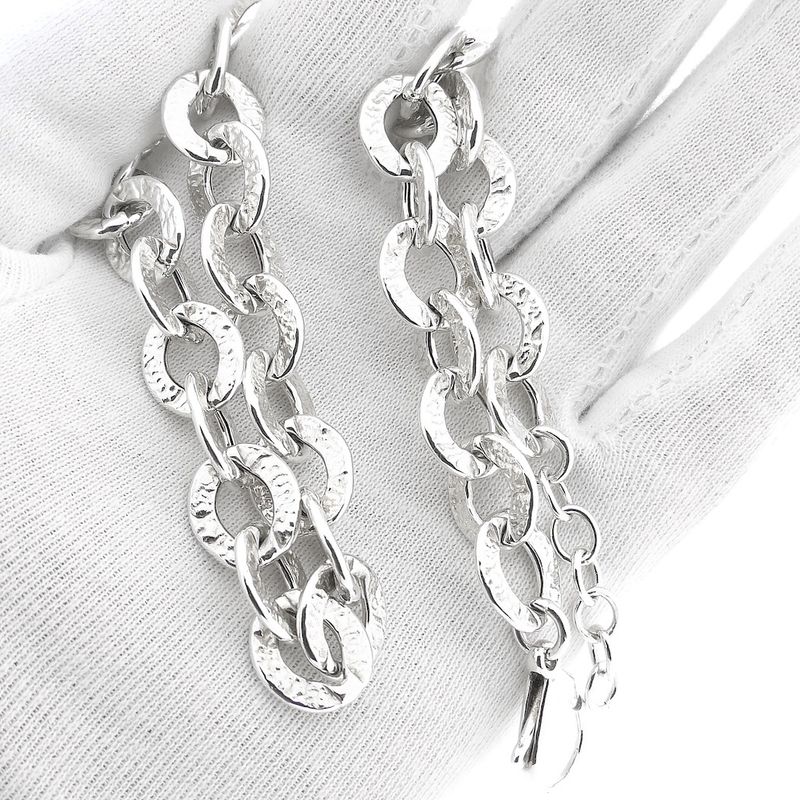 Image 10 of Silver fantasy link chain.