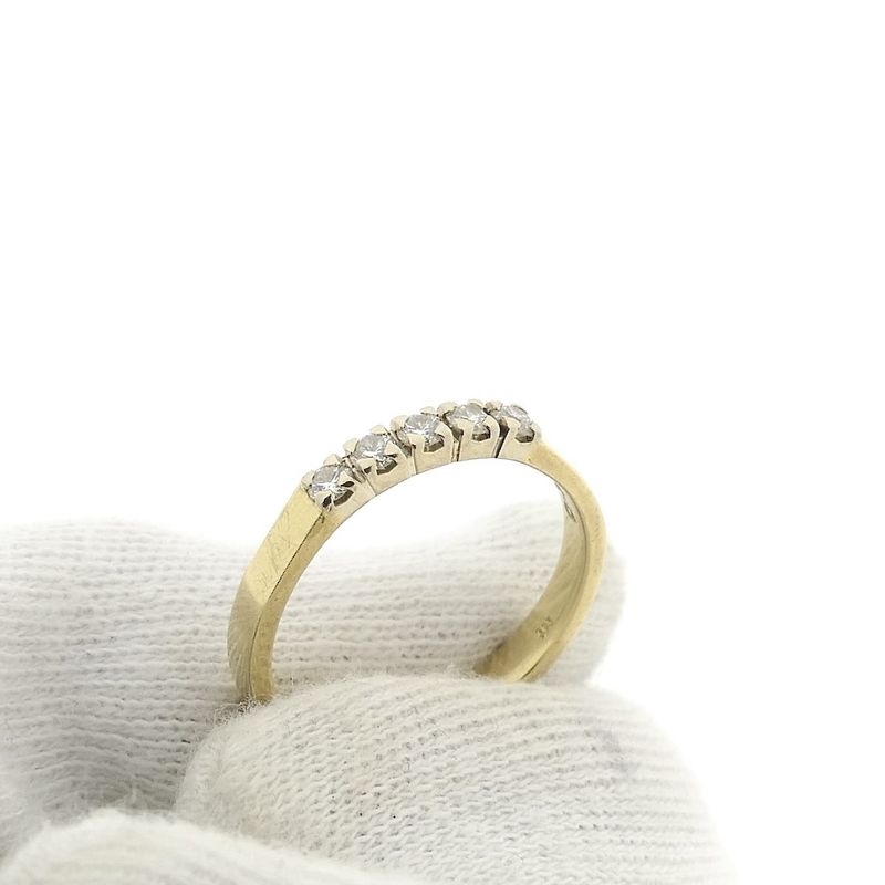 Image 7 of Gold ring with diamond | 0.30 ct.
