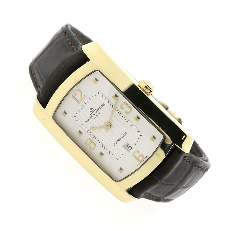 Image 5 of Baume Mercier Hampton; Automatic 18k gold watch