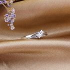 Image 2 of White gold ring with diamonds | 0.03 ct.