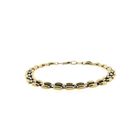 Image 3 of Two-tone gold Bismarck link bracelet | 19.5 cm