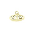 Image 3 of Gold zodiac sign pendant; Libra