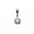 Image 1 of White gold pendant with diamond | 0.05 ct.
