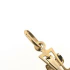 Image 8 of Gold pendant of cross with corpus | INRI