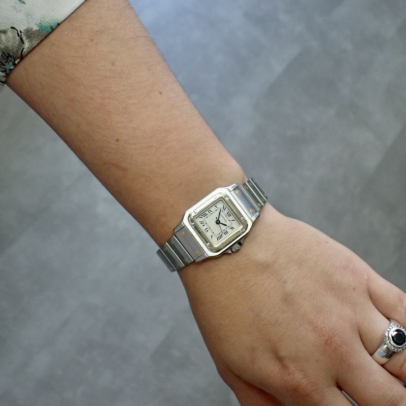 Image 10 of Cartier Santos; Automatic Women's watch