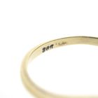 Image 7 of Gold ring with diamond; 0.025 ct. | Toi et moi