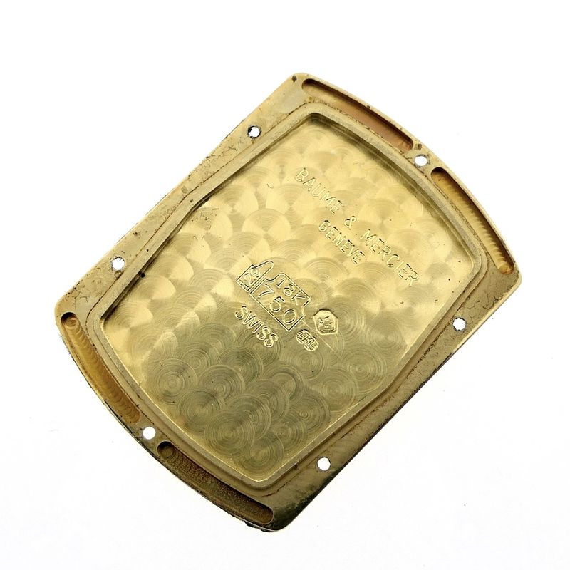 Image 14 of Baume Mercier Hampton; Automatic 18k gold watch