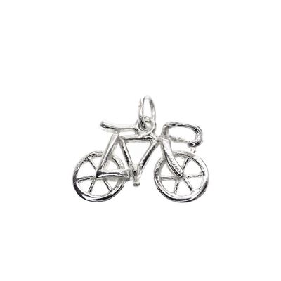 Image 1 of Silver charm; Racing bike