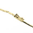 Image 4 of Gold cobra link bracelet | 19 cm
