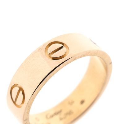 Image 2 of Rose gold ring; Cartier