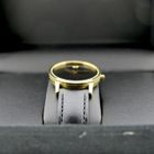 Image 12 of Movado Museum Classic; Gold-plated women's watch with black 'Mother of Pearl' dial; 0607564