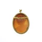 Image 3 of Antique gold brooch/pendant with cameo
