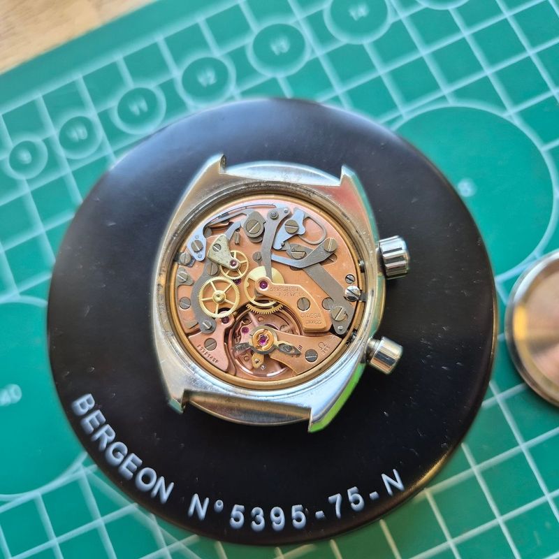 Image 8 of Omega Chronostop 145.009; Vintage Men's Watch